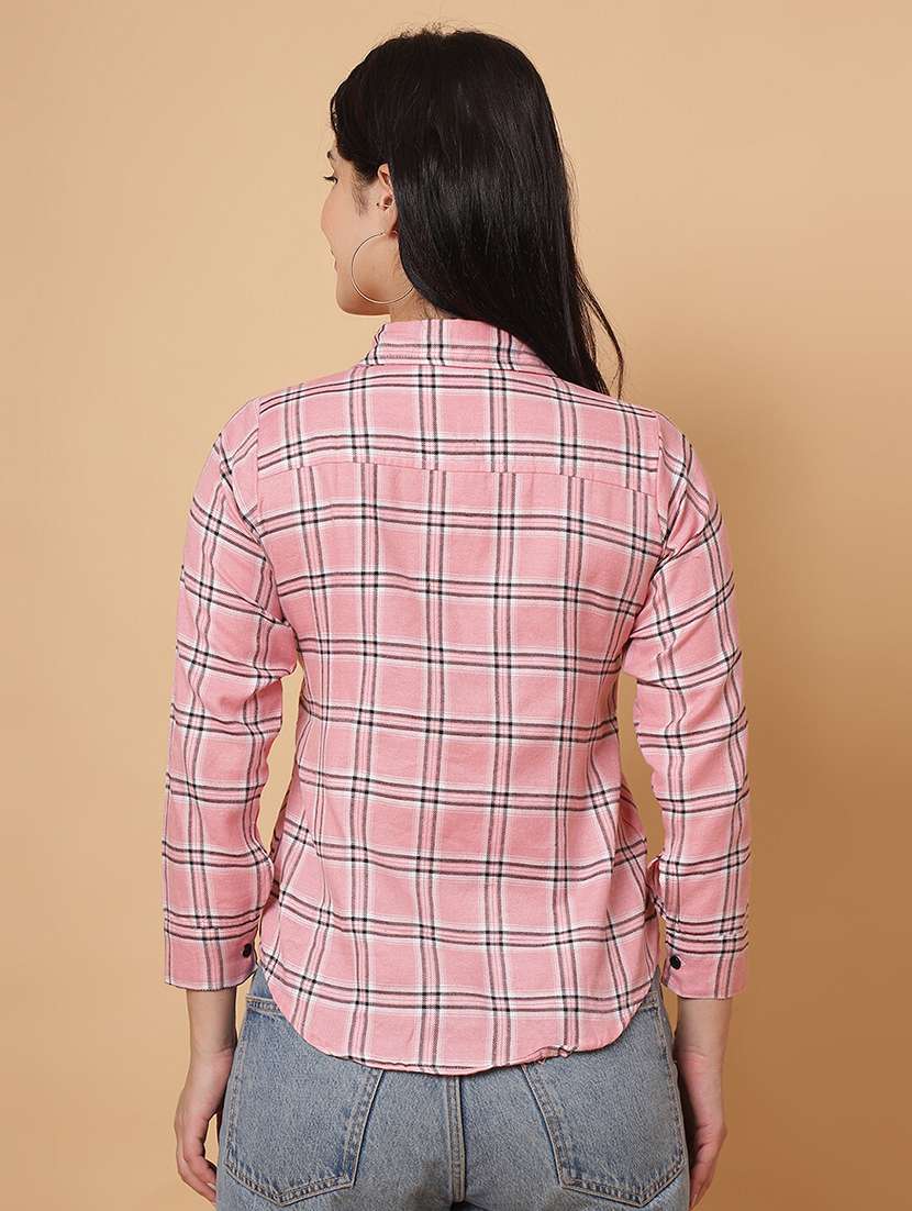 women printed long sleeves regular fit shirt - 22594212 -  Standard Image - 4