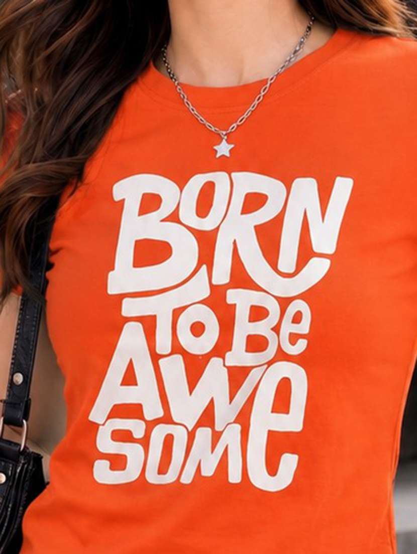women printed short sleeve regular fit t-shirt - 22594524 -  Standard Image - 1