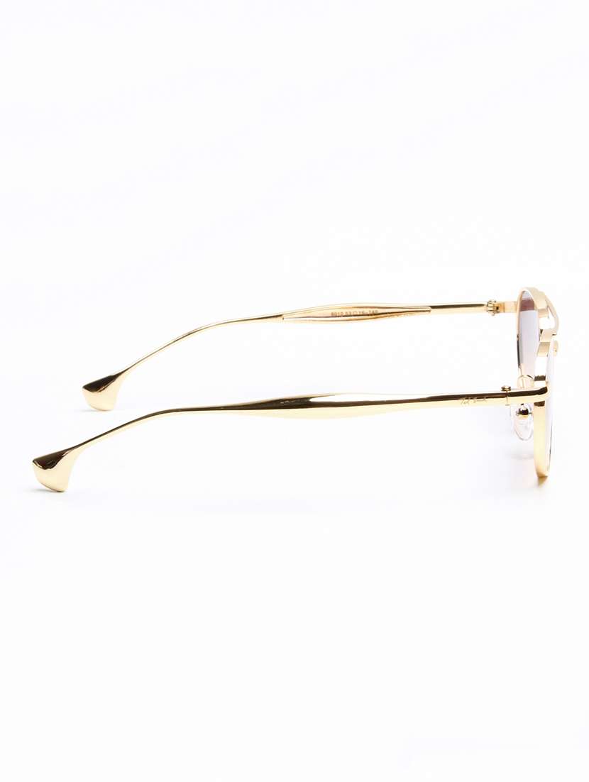men gold full rim aviator sunglasses - 22594673 -  Standard Image - 4