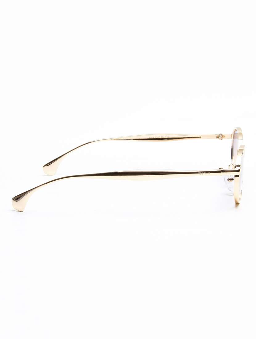 men oval frame metal sunglasses - 22594680 -  Standard Image - 4