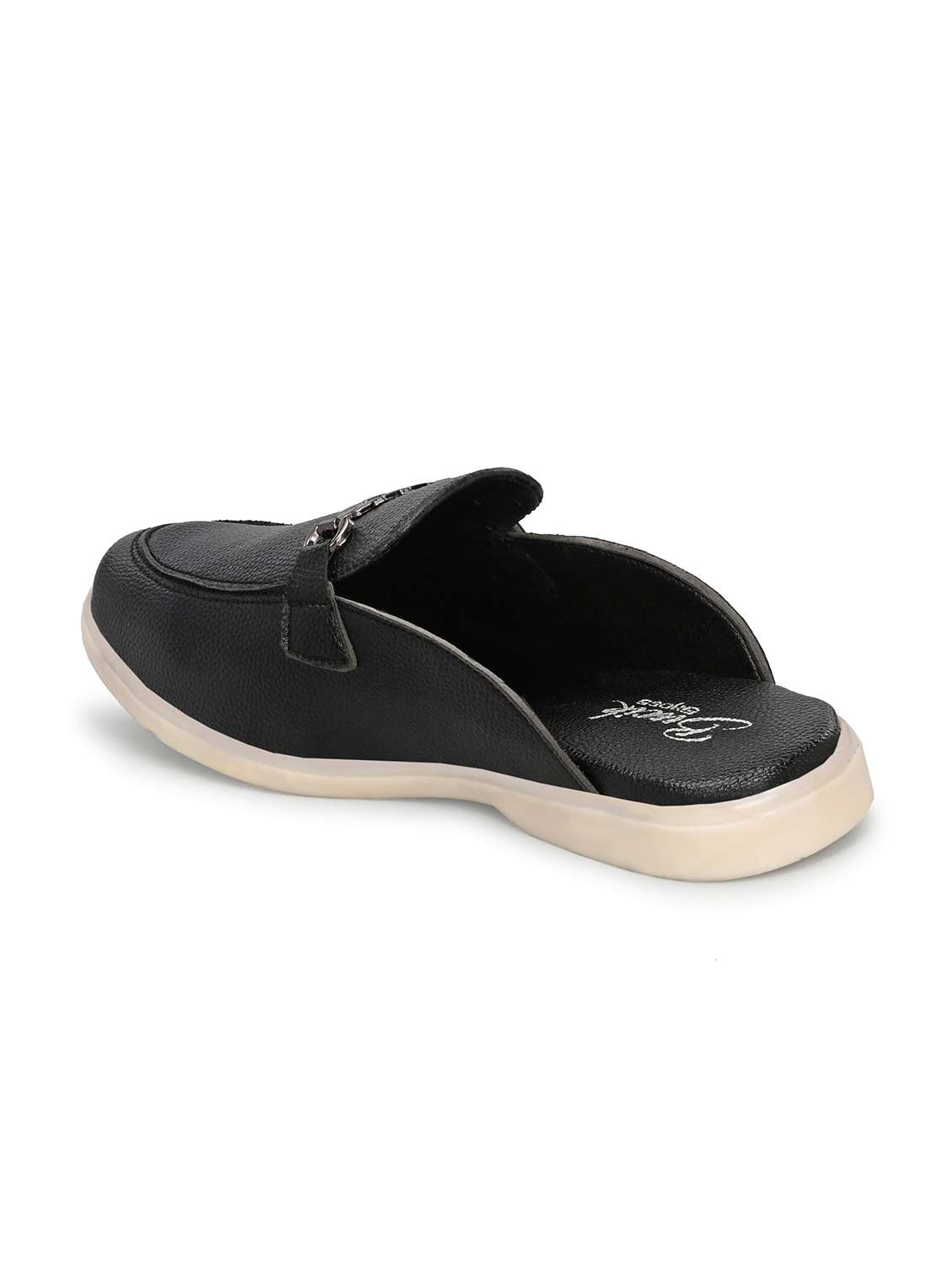 men solid slip on mule - 22594700 -  Standard Image - 4