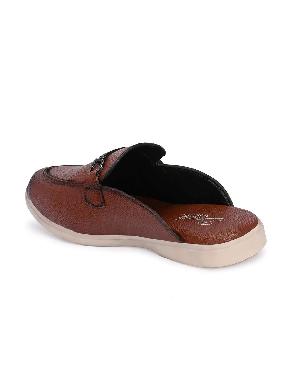 men textured slip on mule - 22594702 -  Standard Image - 4