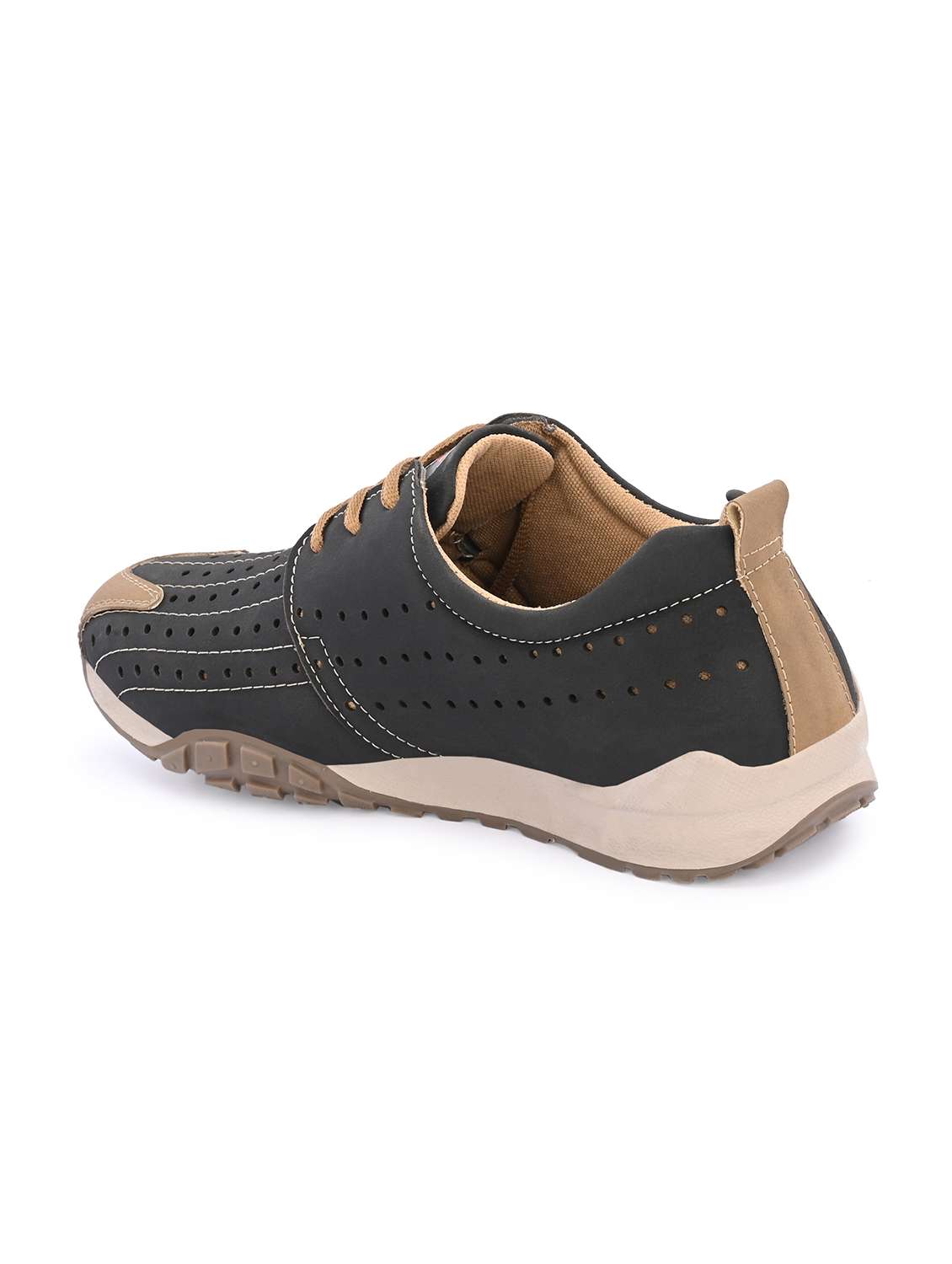 men black lace up sneaker - 22594716 -  Standard Image - 4
