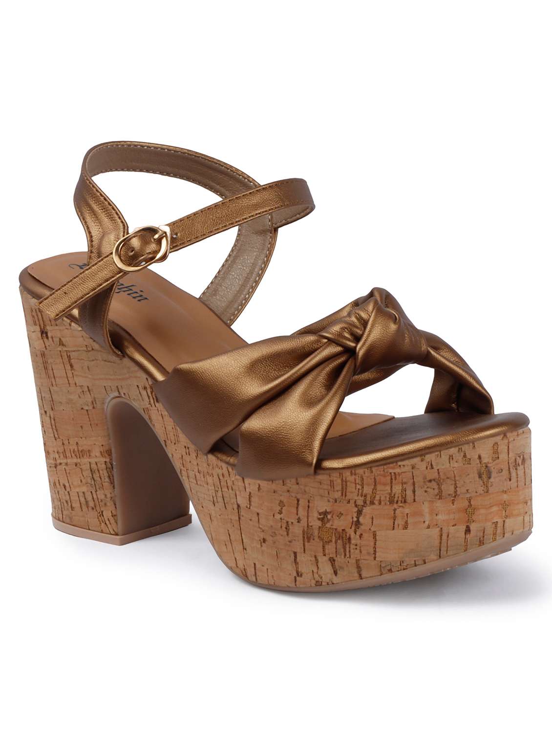 women solid ankle strap sandal - 22594891 -  Standard Image - 1