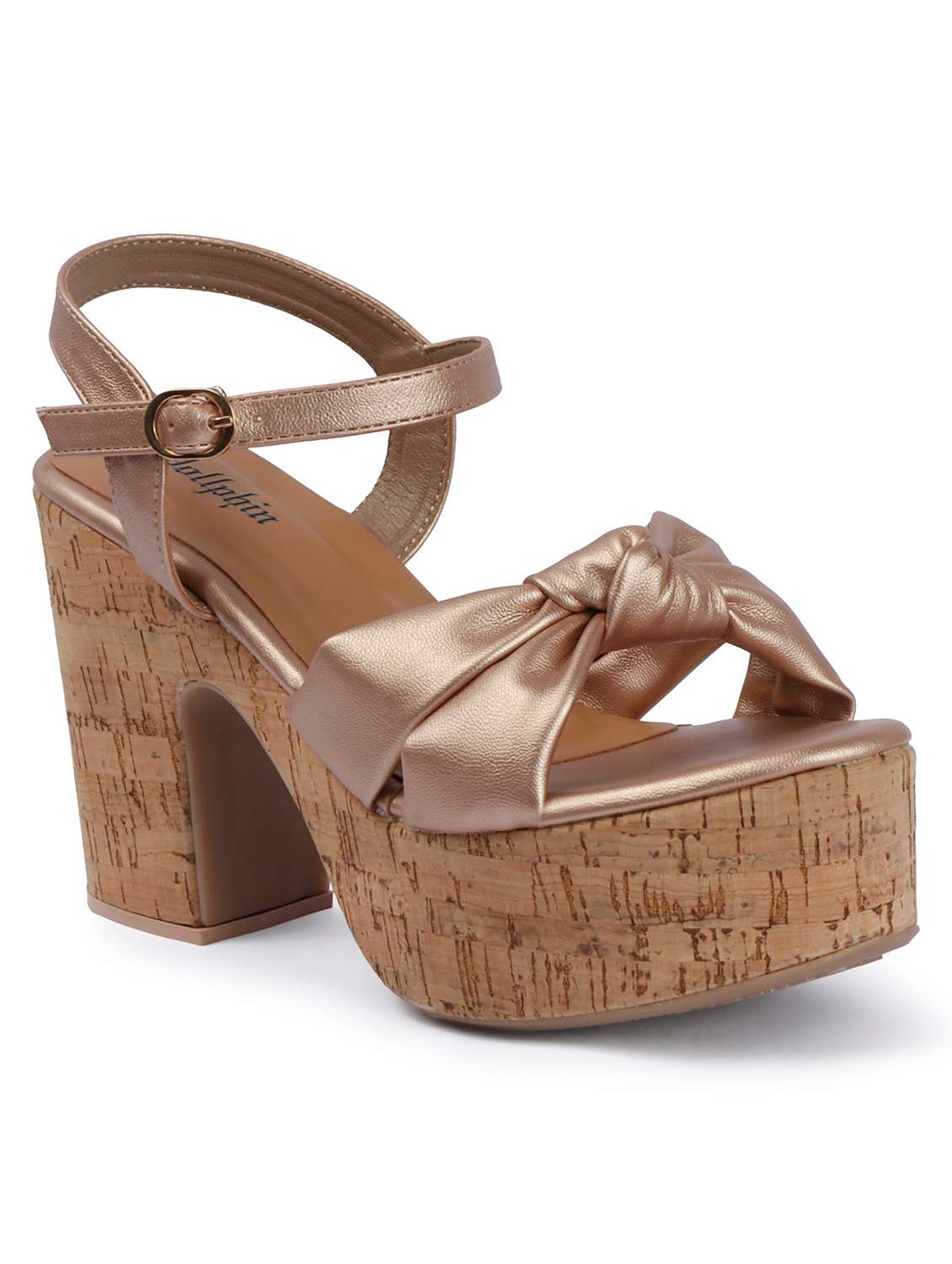 women solid ankle strap sandal - 22594893 -  Standard Image - 1