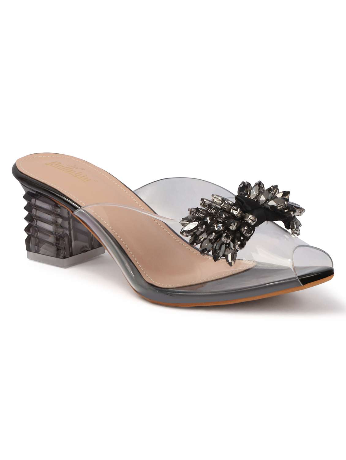 women embellished slip on mules - 22594894 -  Standard Image - 1