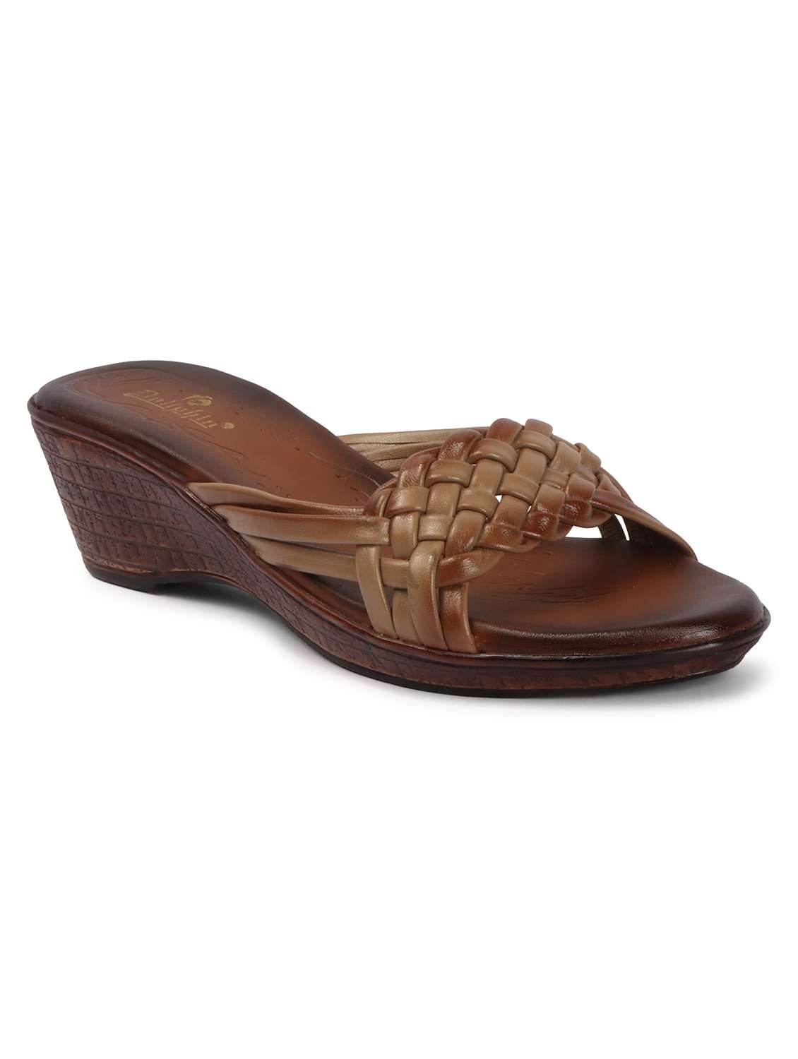 women textured slip on wedges - 22594900 -  Standard Image - 1