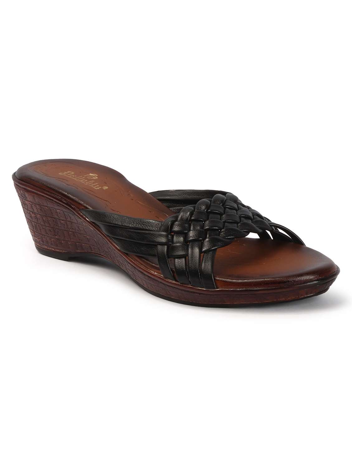 women textured slip on wedges - 22594901 -  Standard Image - 1