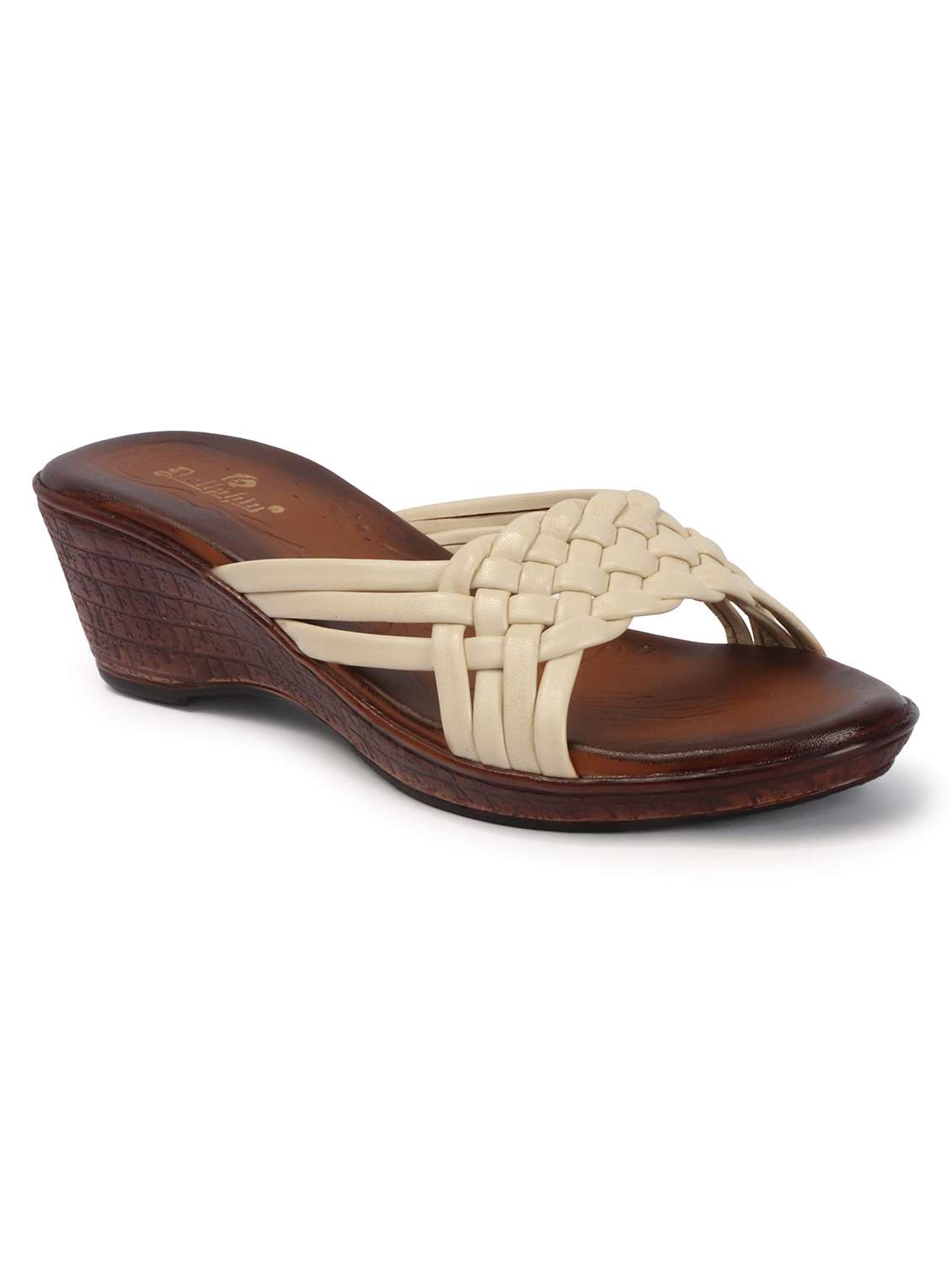 Women Textured Slip On Wedges - 22594902 -  Standard Image - 1