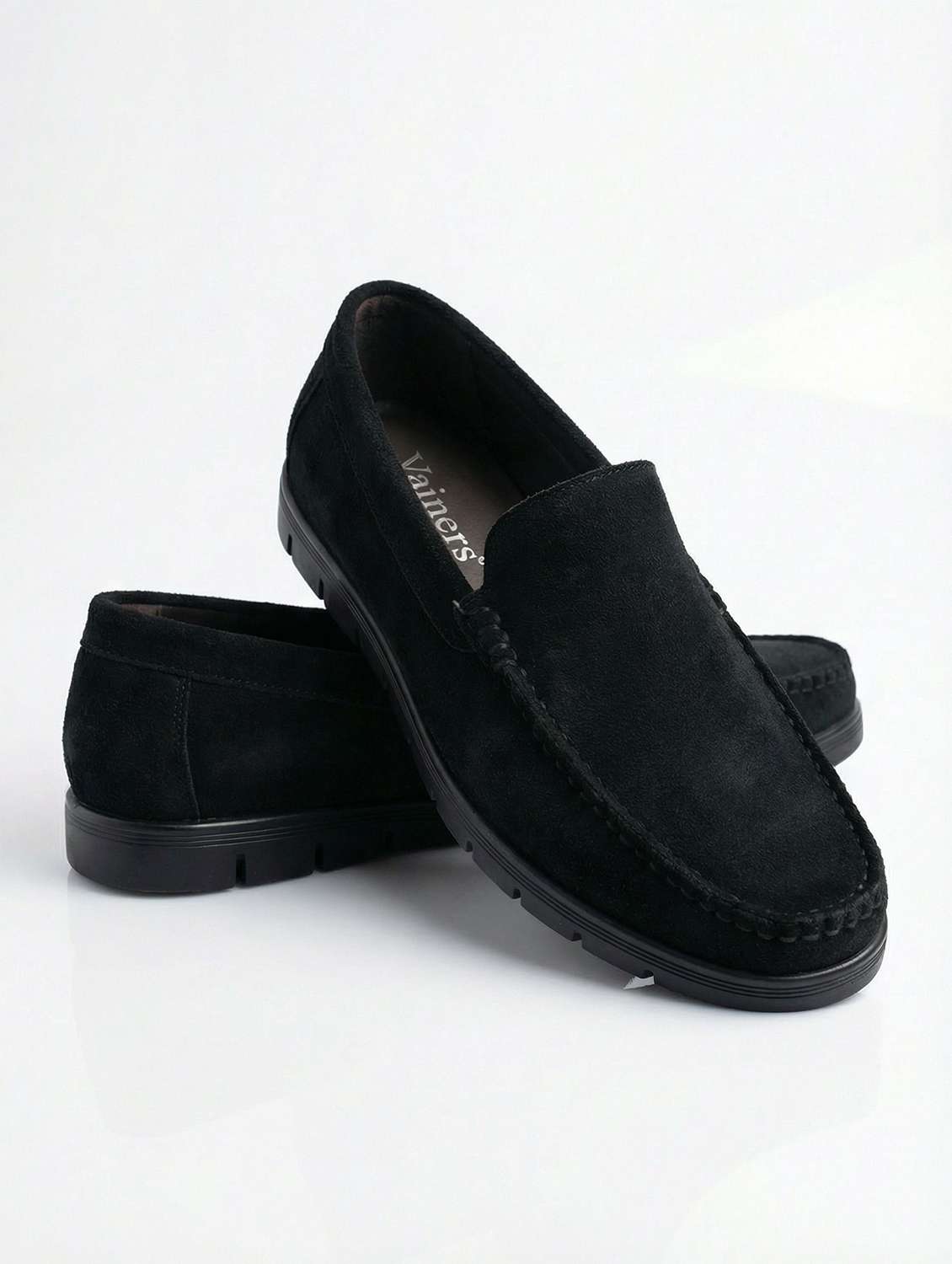 men solid slip on loafer - 22596200 -  Standard Image - 1