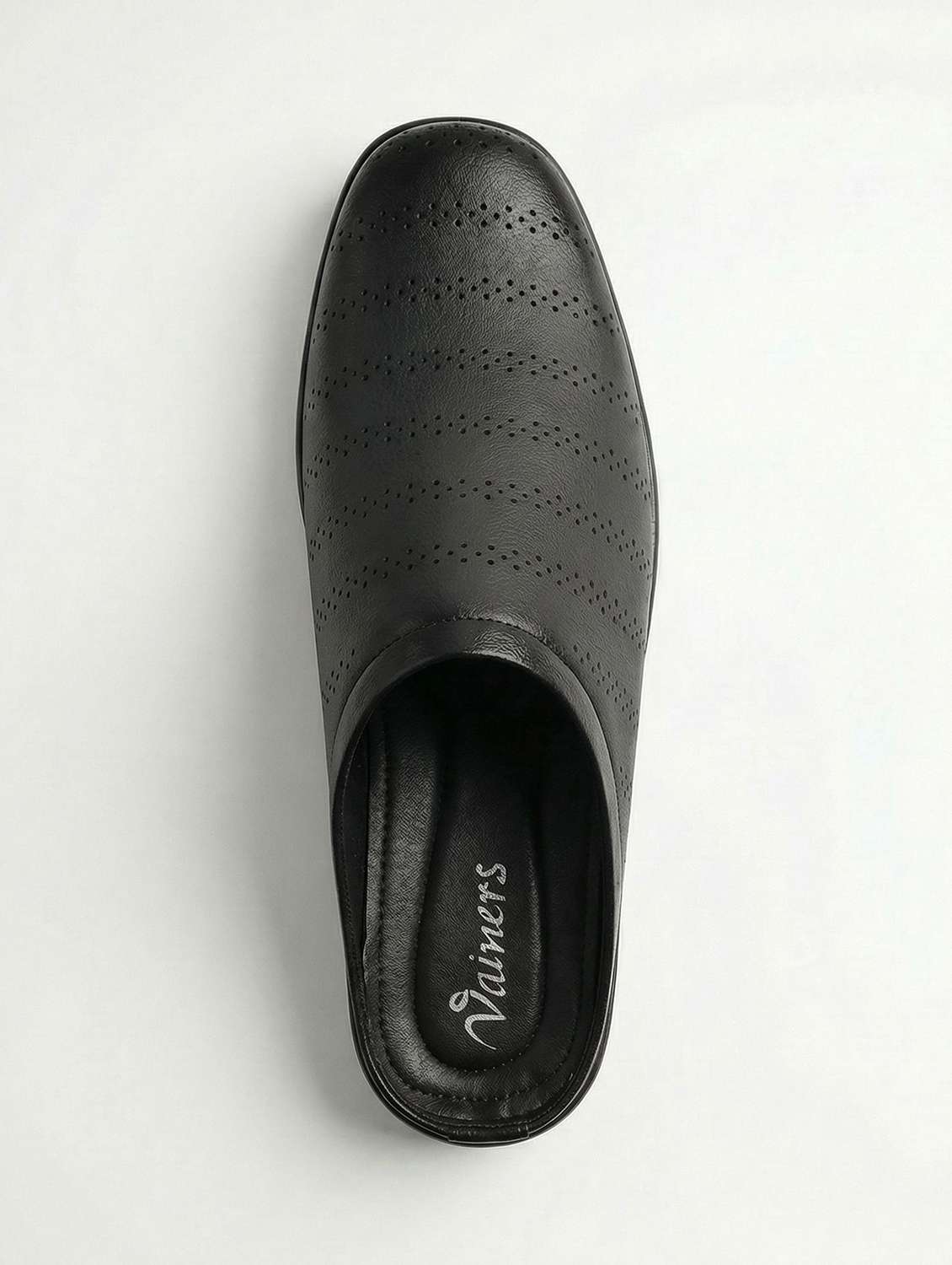 men textured slip on mule - 22596212 -  Standard Image - 4