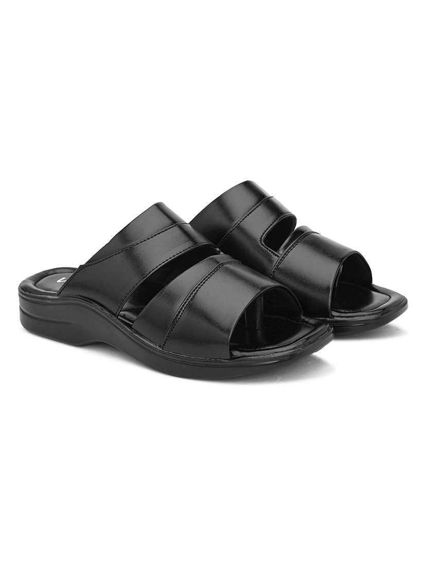 Men Solid Toe Separator Sandal - 22596224 -  Standard Image - 1