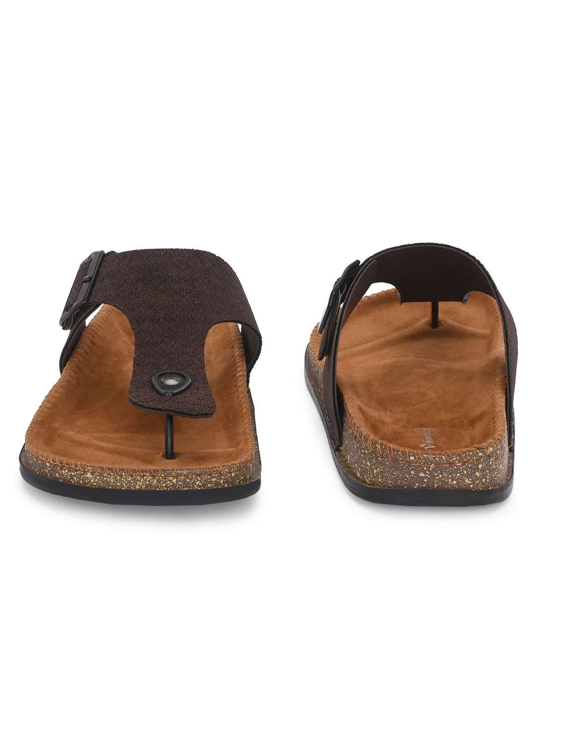 men textured toe separator sandal - 22596226 -  Standard Image - 1