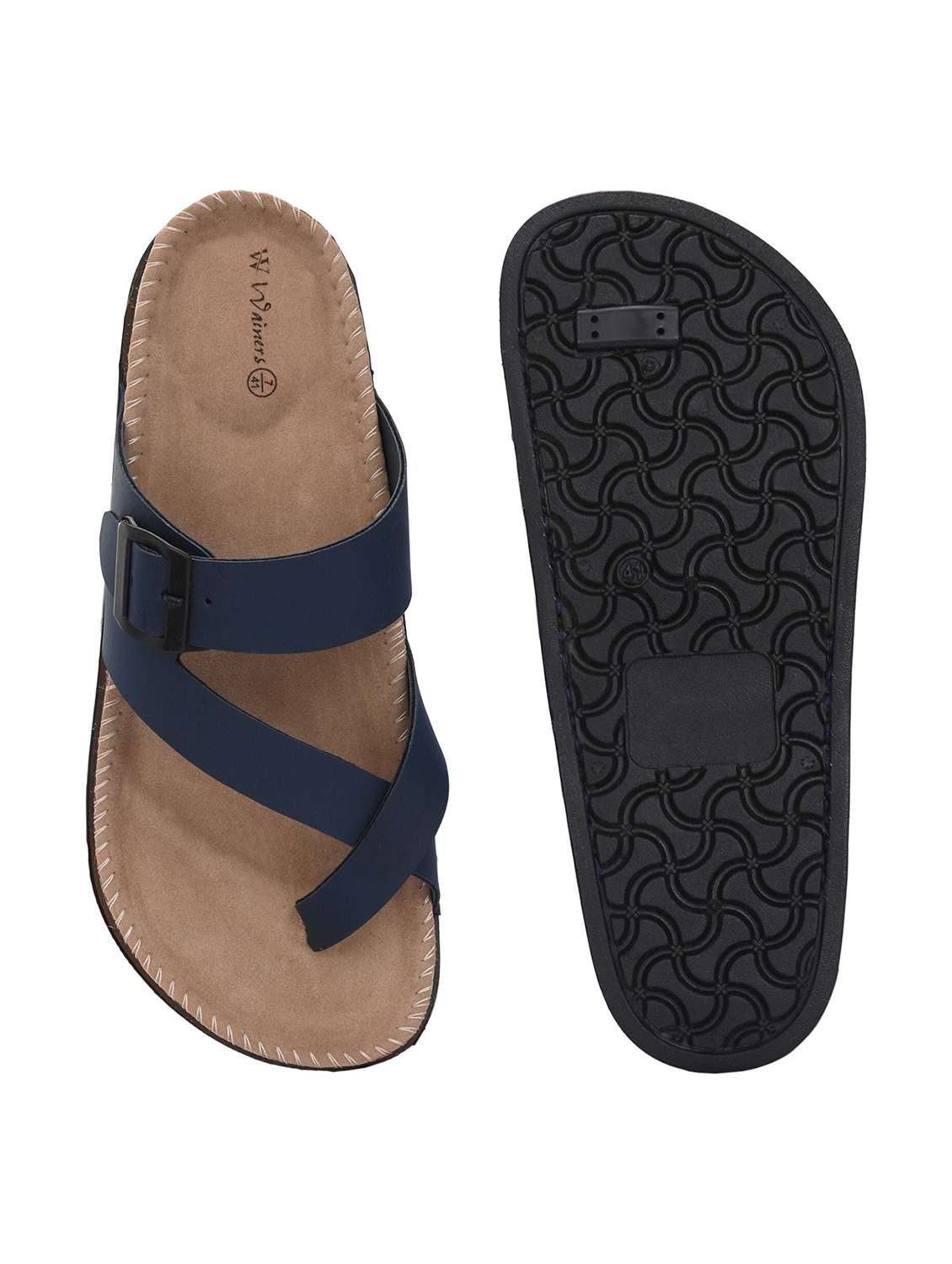 men solid one toe sandal - 22596231 -  Standard Image - 4