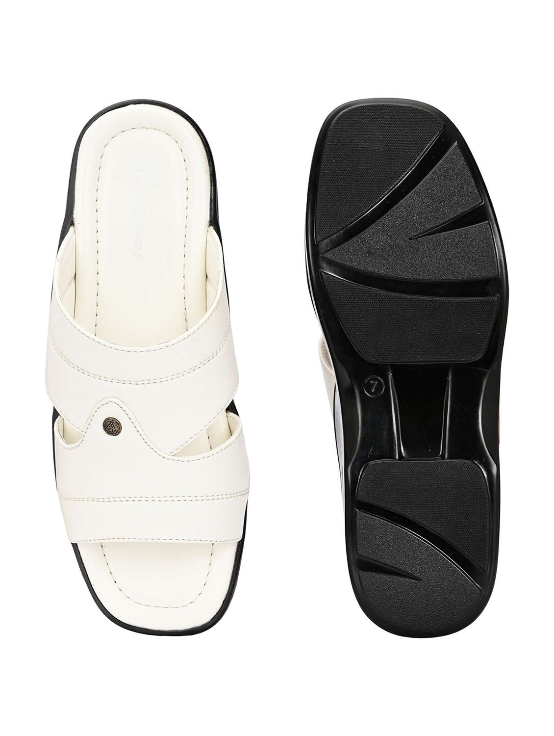 Men Solid Toe Separator Sandal - 22596232 -  Standard Image - 4