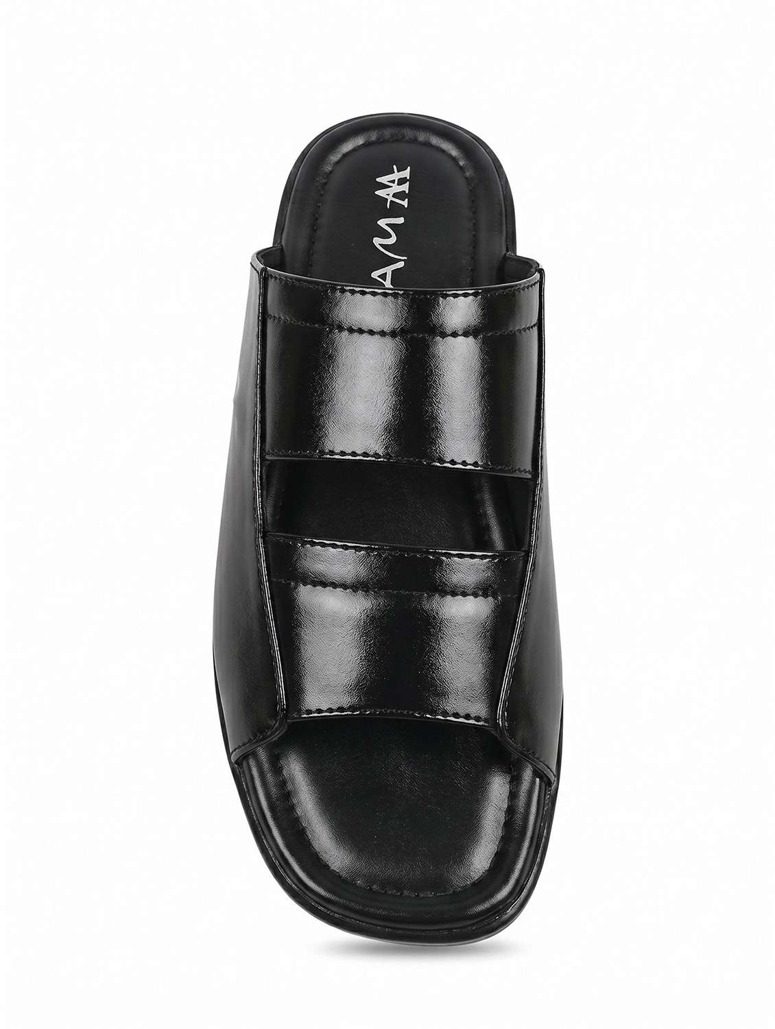 men solid slip on sandal - 22596239 -  Standard Image - 4