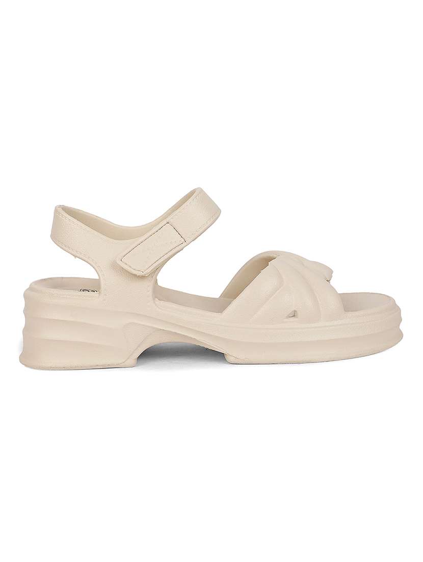 women solid ankle strap sandal - 22596823 -  Standard Image - 1