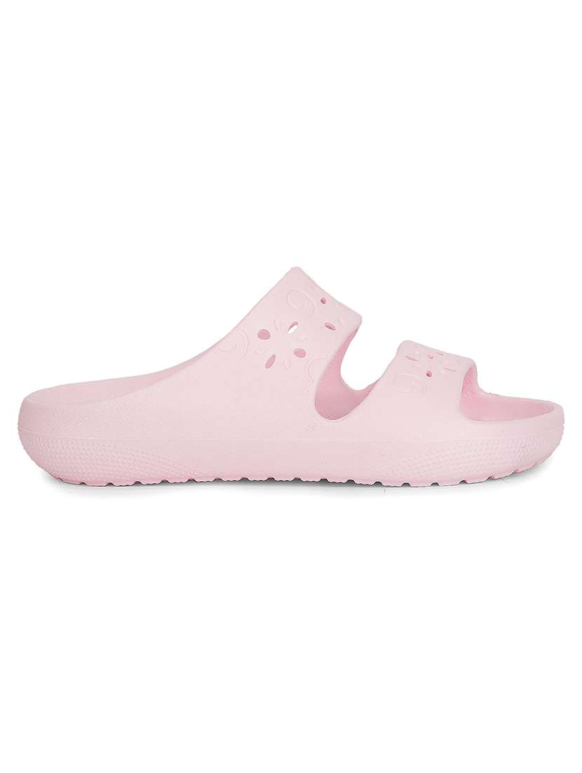 Women Textured Slip On Slider - 22596829 -  Standard Image - 1
