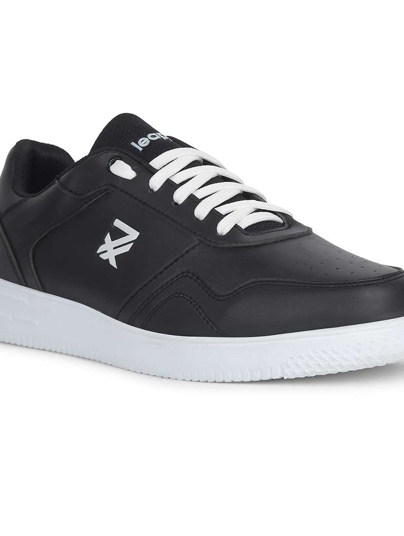 Men Solid Lace Up Sneaker - 22596856 -  Standard Image - 4