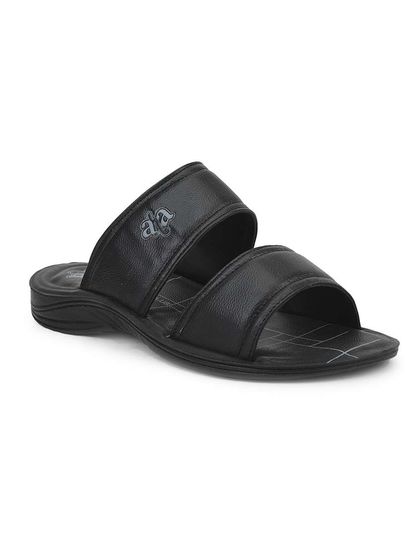 Men Solid Slip On Slipper - 22596878 -  Standard Image - 1