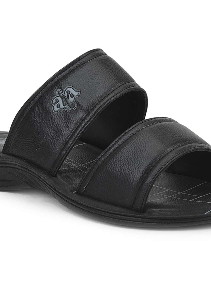 Men Solid Slip On Slipper - 22596878 -  Standard Image - 4