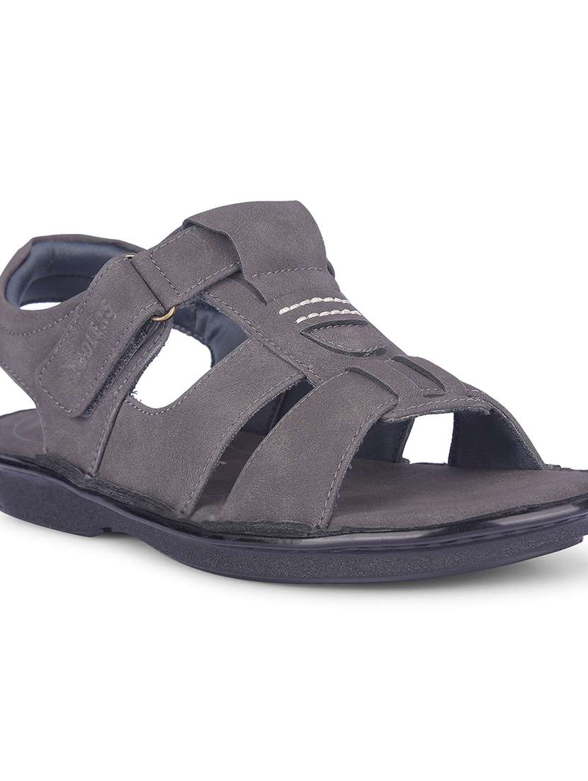men solid slip on sandal - 22596891 -  Standard Image - 4