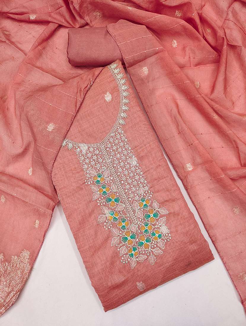 women self design unstitched suit set - 22597293 -  Standard Image - 1