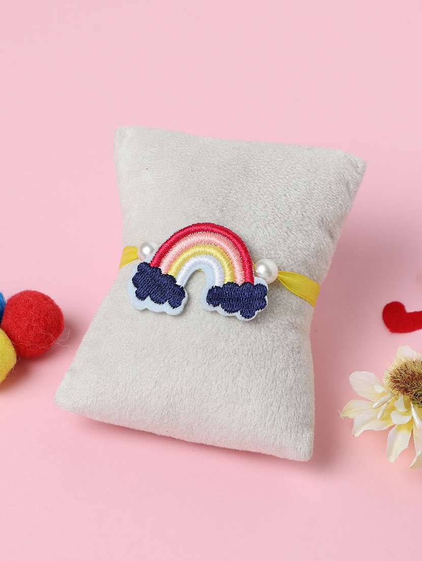 the magic wand cute rainbow shaped  rakhi - 22598234 -  Standard Image - 1