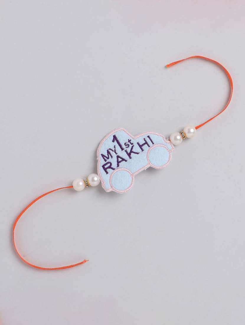 the magic wand car applique my first rakhi - 22598290 -  Standard Image - 1