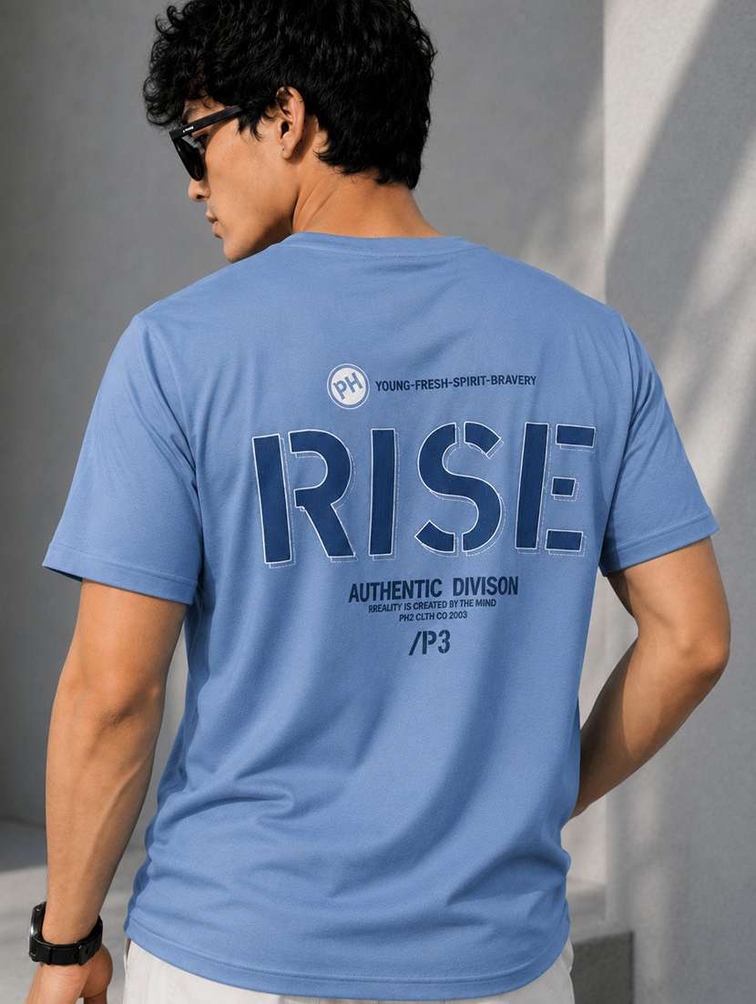 men printed short sleeves regular fit t-shirt - 22598398 -  Standard Image - 4
