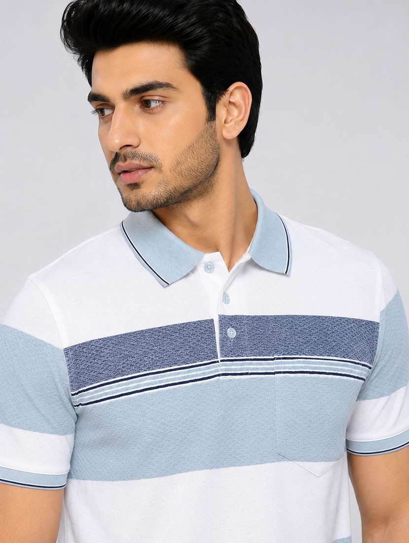 Men Printed Short Sleeves Polo T-shirt - 22598405 -  Standard Image - 1