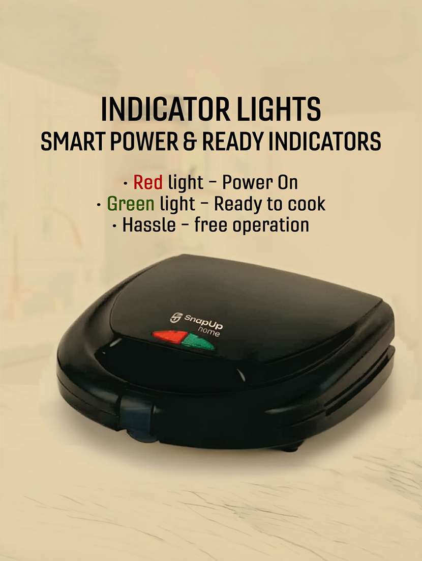 snapup easygrill sandwich maker 750w - 22598461 -  Standard Image - 4