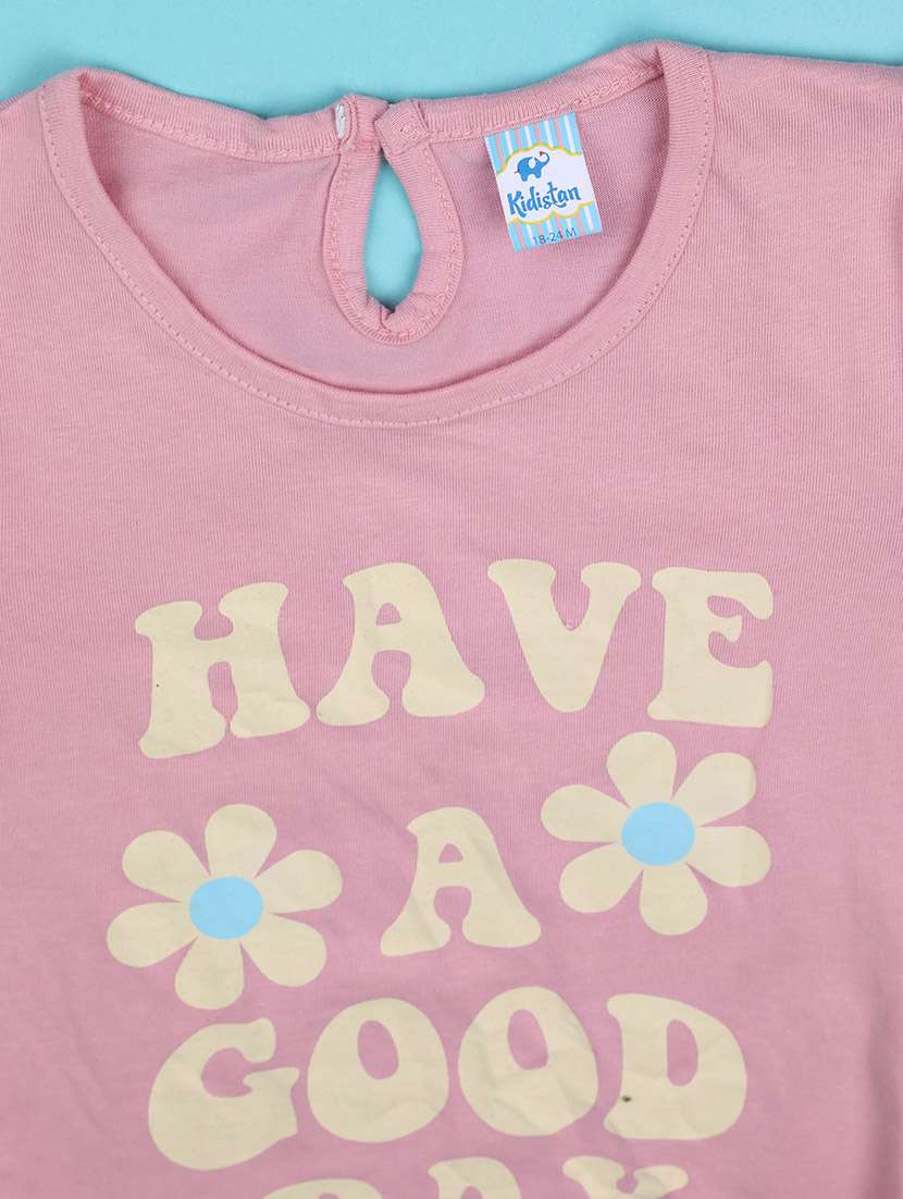 Girls Pack Of 3 Printed Long Sleeves Regular Fit Tee - 22598795 -  Standard Image - 4
