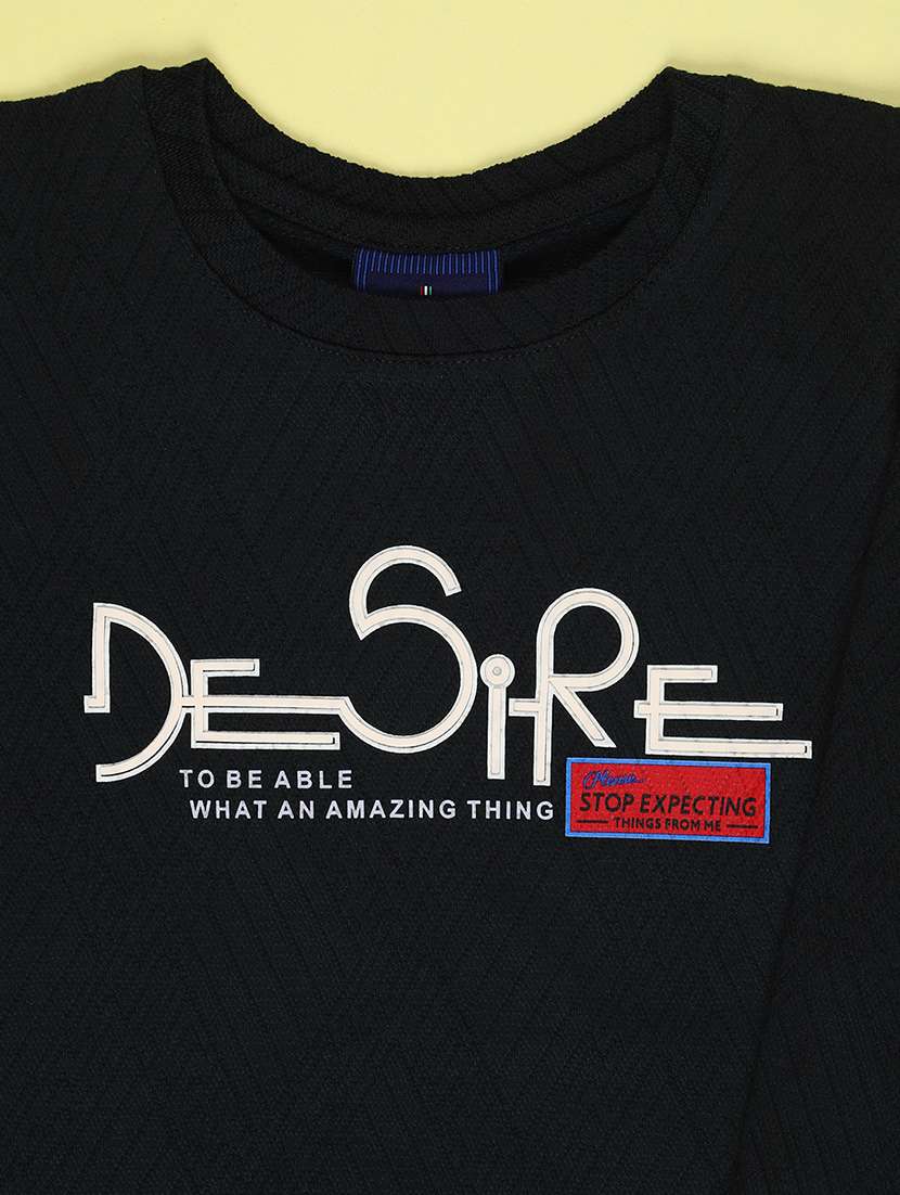 Boys Printed Long Sleeves Regular Fit T-shirt - 22600360 -  Standard Image - 4