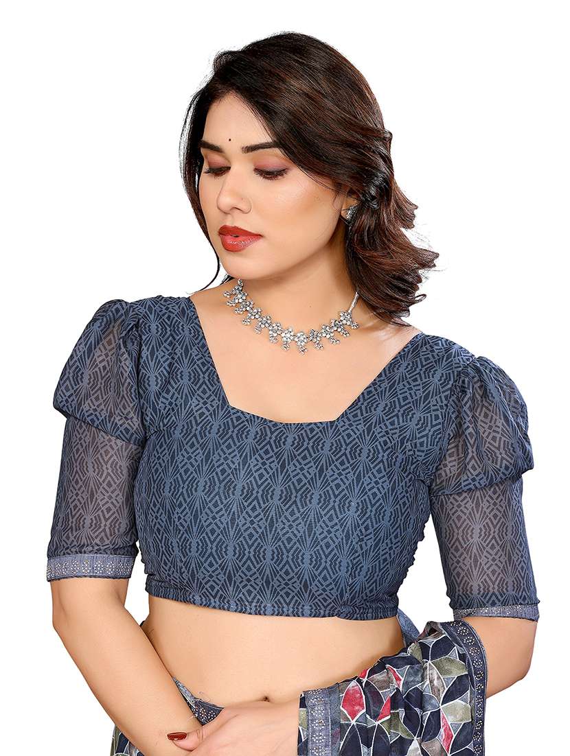 women pack of 2 printed combo saree with blouse - 22602256 -  Standard Image - 4