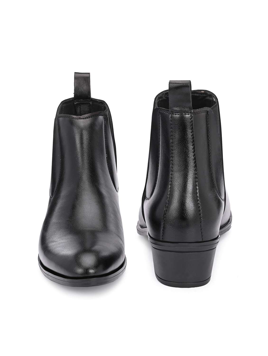 men black slip on boot - 22602466 -  Standard Image - 4
