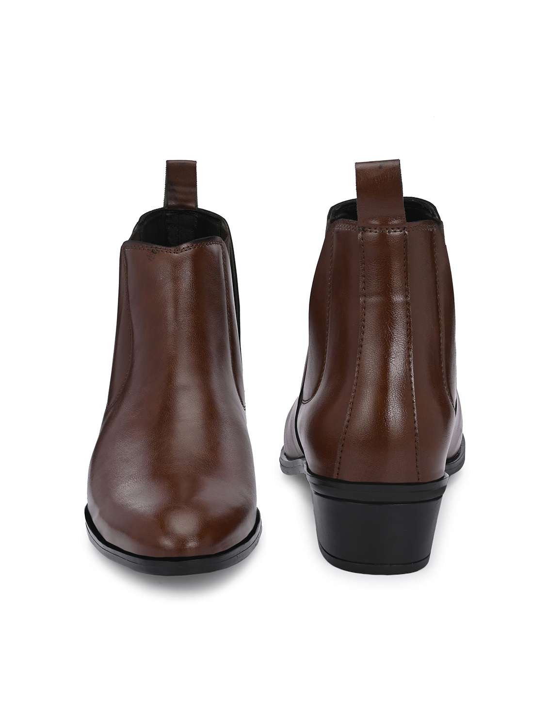 Men Brown Slip On Boot - 22602467 -  Standard Image - 4
