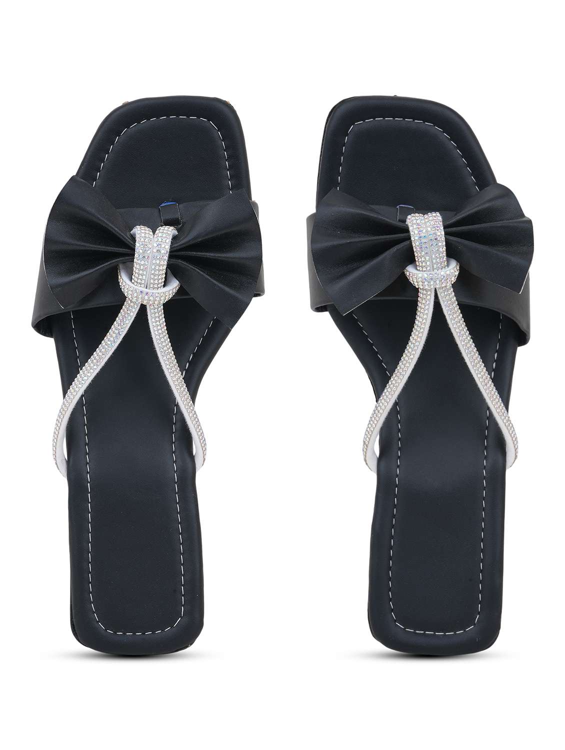 women embellished toe separator flats - 22602676 -  Standard Image - 4