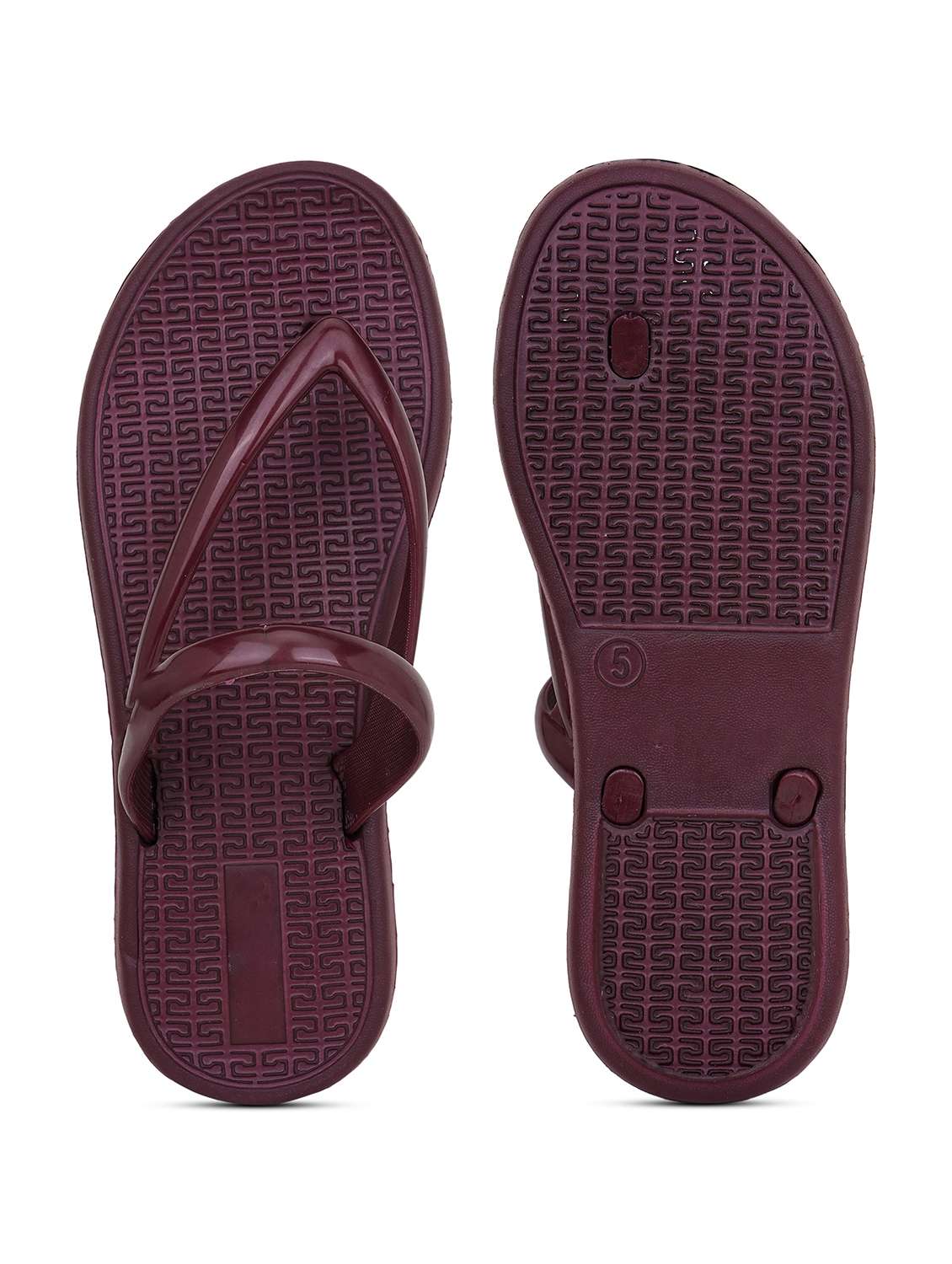 Women Textured Toe Separator Slipper - 22602694 -  Standard Image - 4