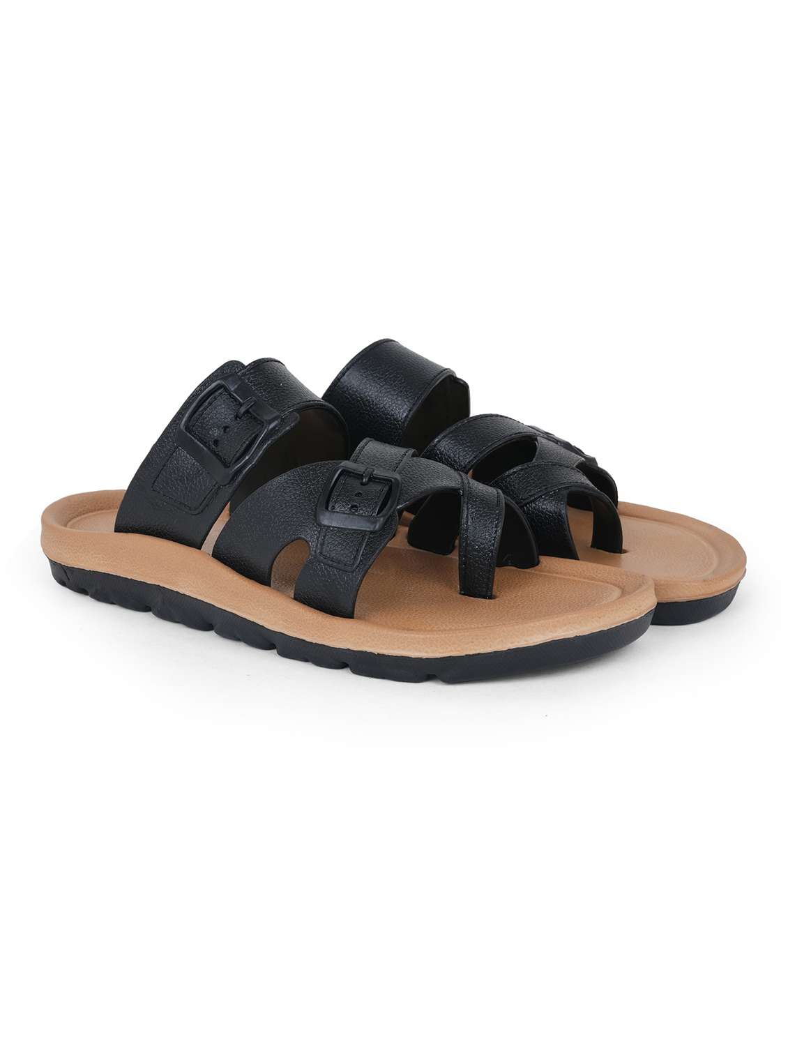 men solid one toe sandal - 22602720 -  Standard Image - 1