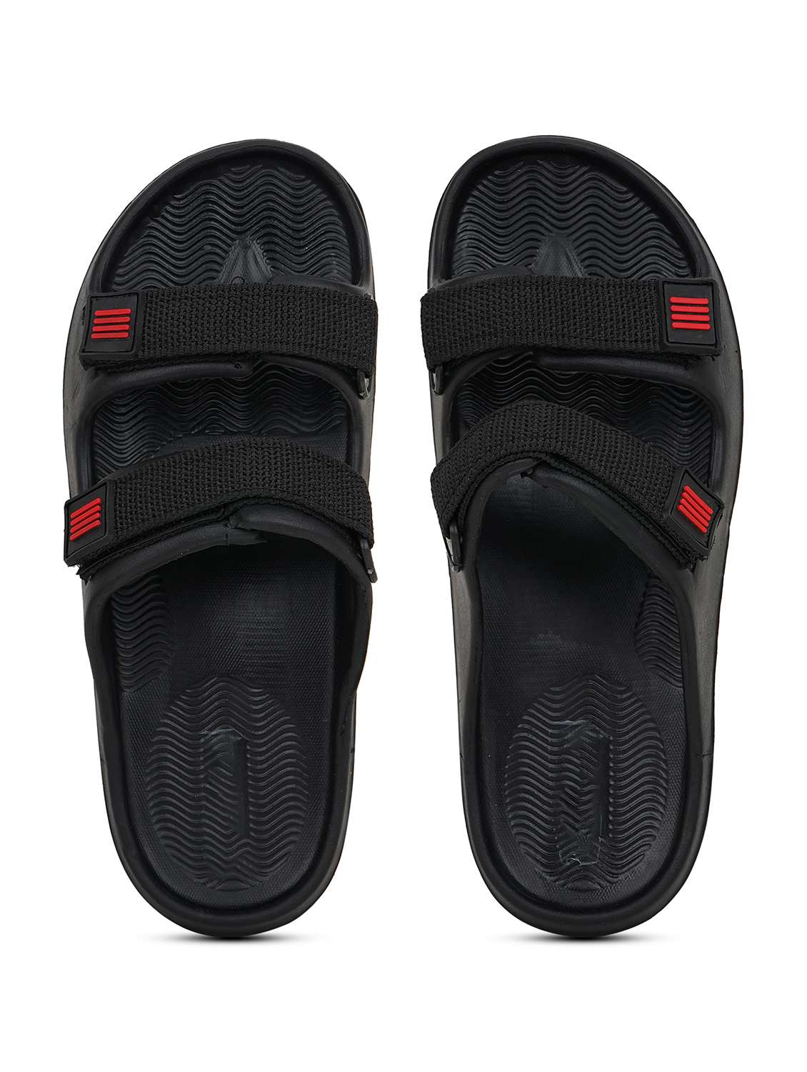 men textured slip on slider - 22602721 -  Standard Image - 4