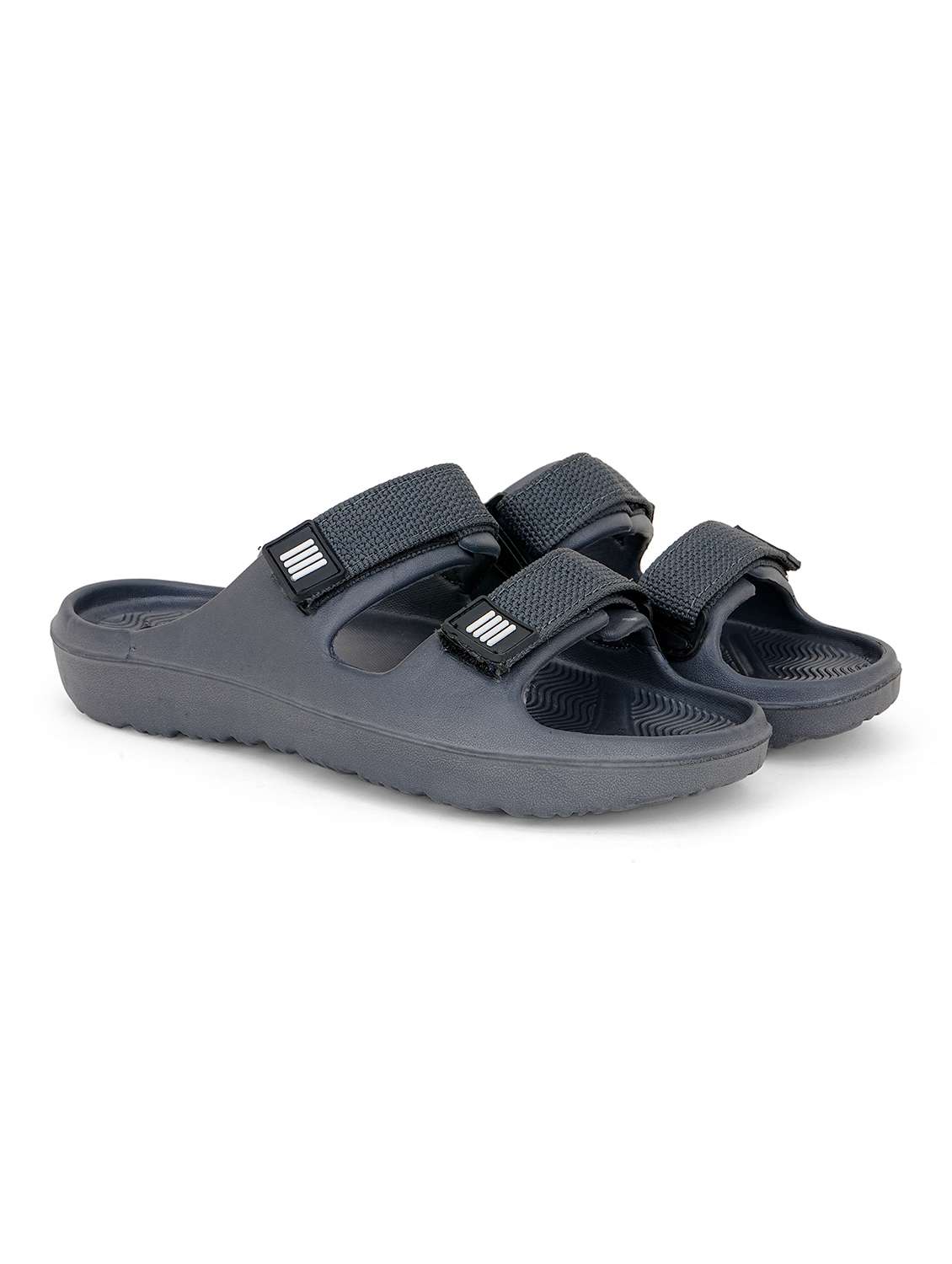 Men Textured Slip On Slider - 22602723 -  Standard Image - 1