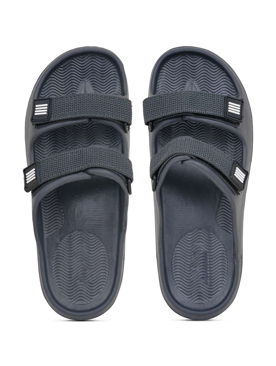 Men Textured Slip On Slider - 22602723 -  Standard Image - 4