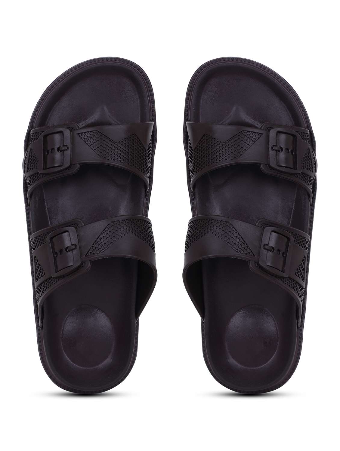 Men Textured Slip On Slider - 22602733 -  Standard Image - 4