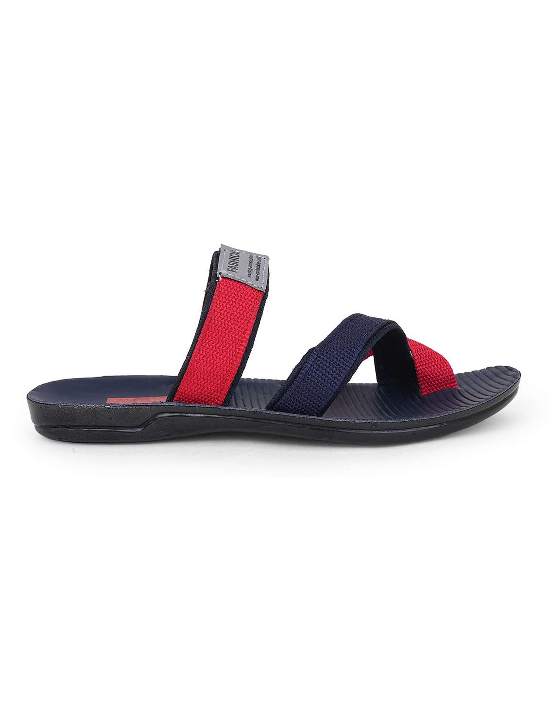 men colourblocked toe separator slipper - 22602738 -  Standard Image - 1