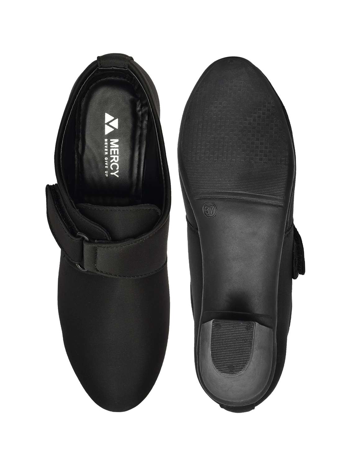 women solid slip on formal shoes - 22602833 -  Standard Image - 4