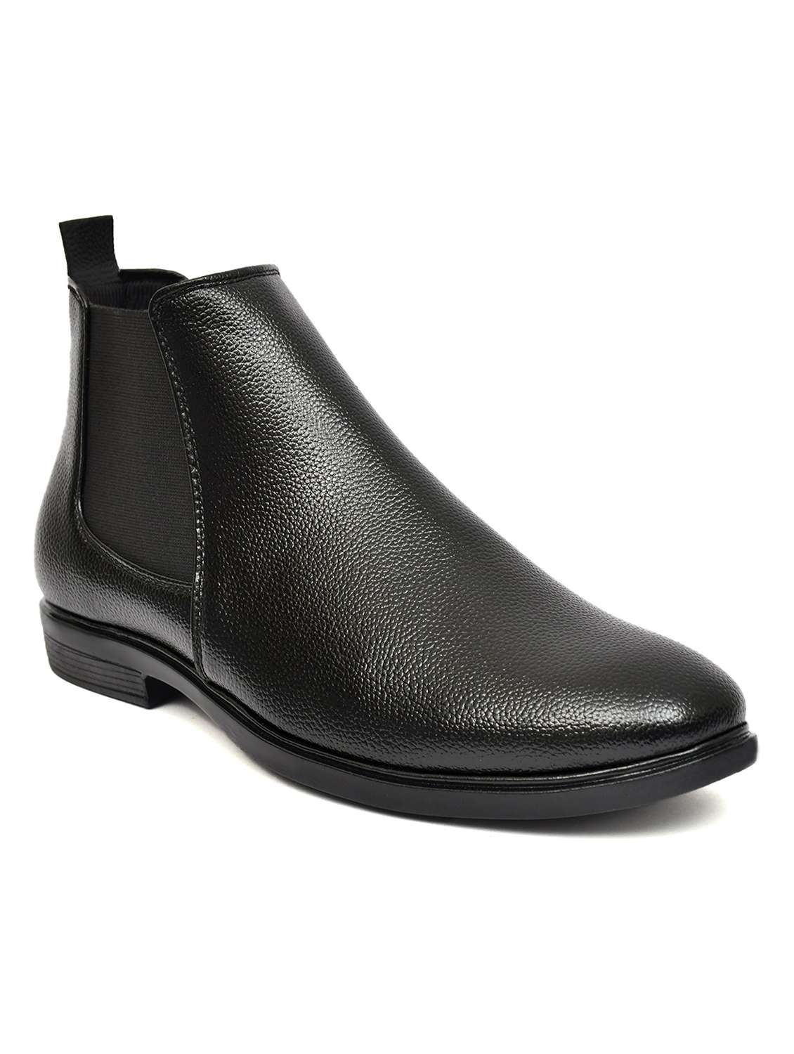 Men Textured Low Ankle Boots - 22602834 -  Standard Image - 1