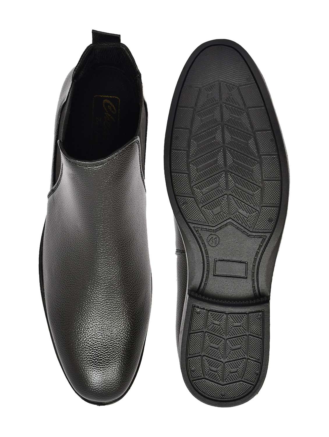 Men Textured Low Ankle Boots - 22602834 -  Standard Image - 4