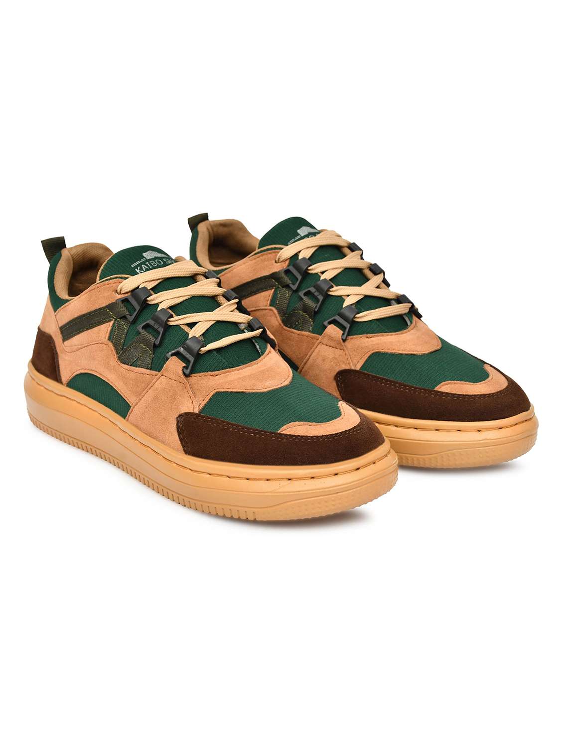 men color block lace up sneaker - 22602857 -  Standard Image - 1