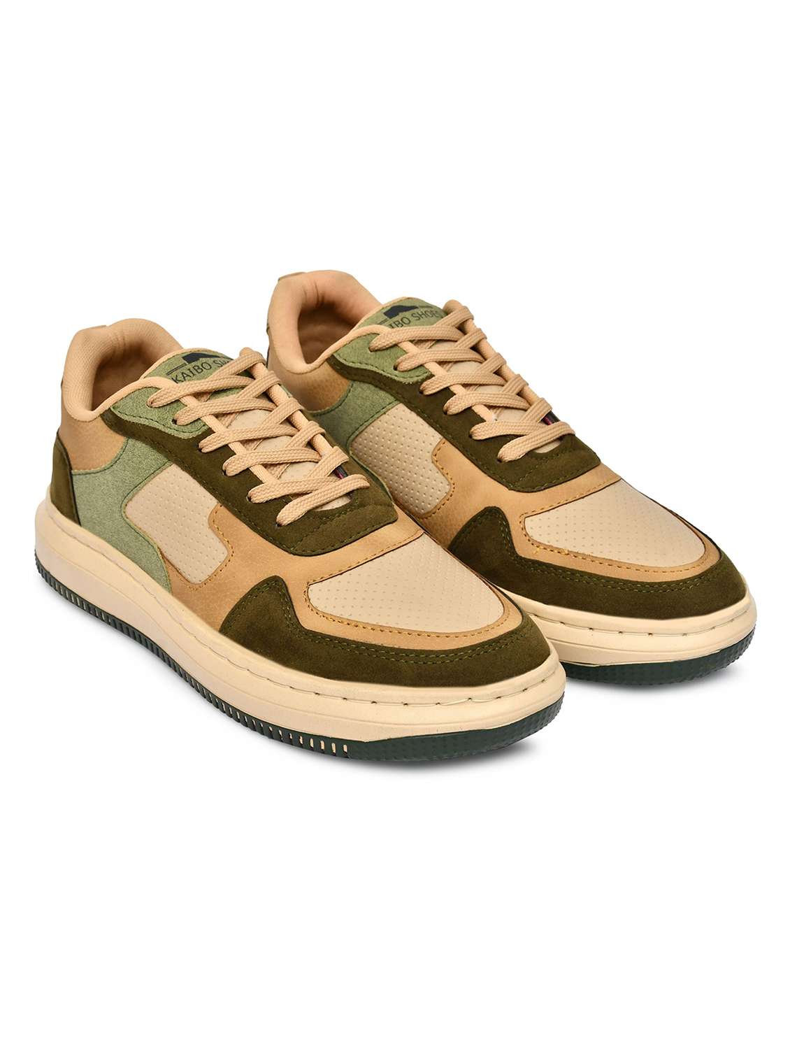 men color block lace up sneaker - 22602866 -  Standard Image - 1